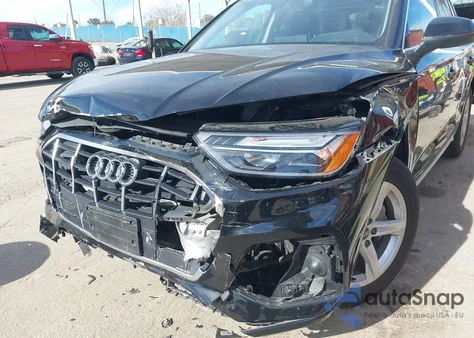 2021 Audi Q5 Premium 45 Tfsi Quattro S Tronic из США, поврежденный, VIN WA1AAAFY8M2108214